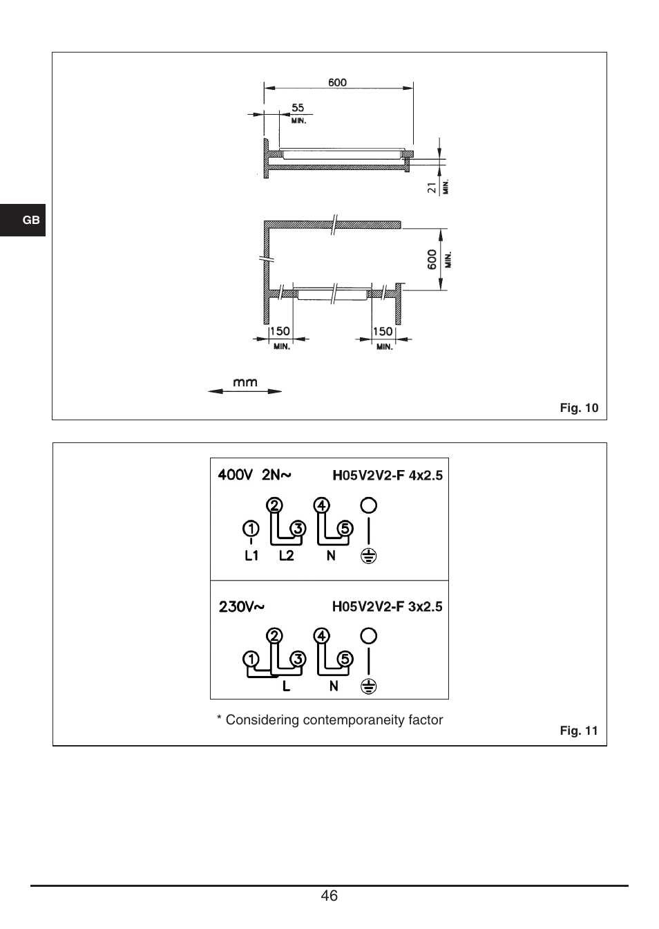 Fulgor Milano CH 1004 ID TS User Manual | Page 46 / 184