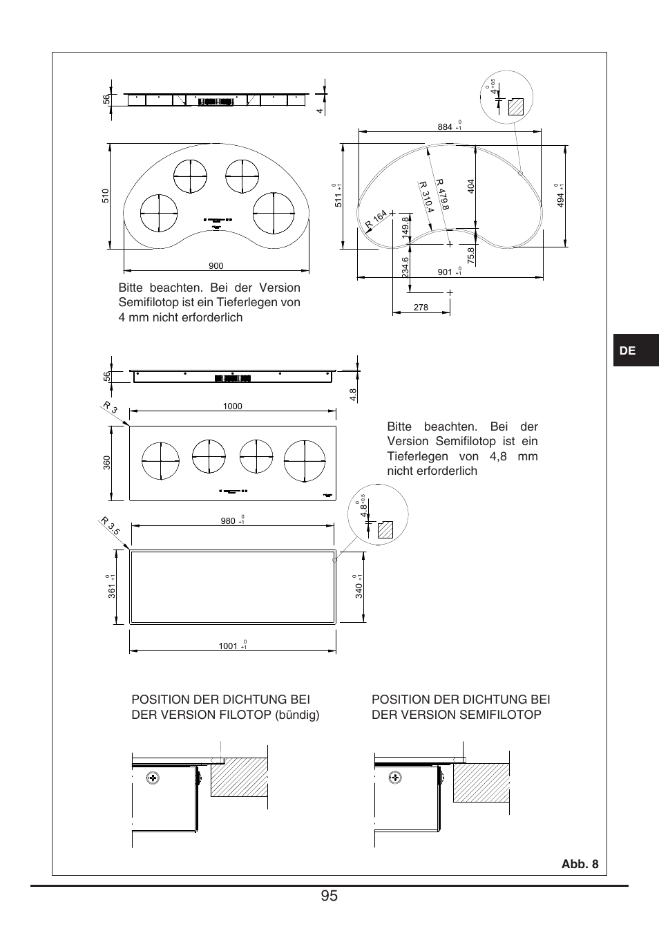 Fulgor Milano CH 1004 ID TS User Manual | Page 95 / 184