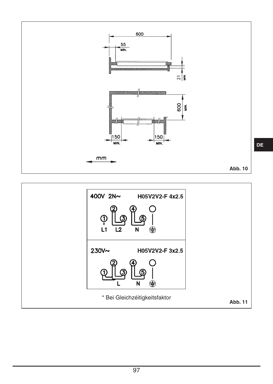 Fulgor Milano CH 1004 ID TS User Manual | Page 97 / 184