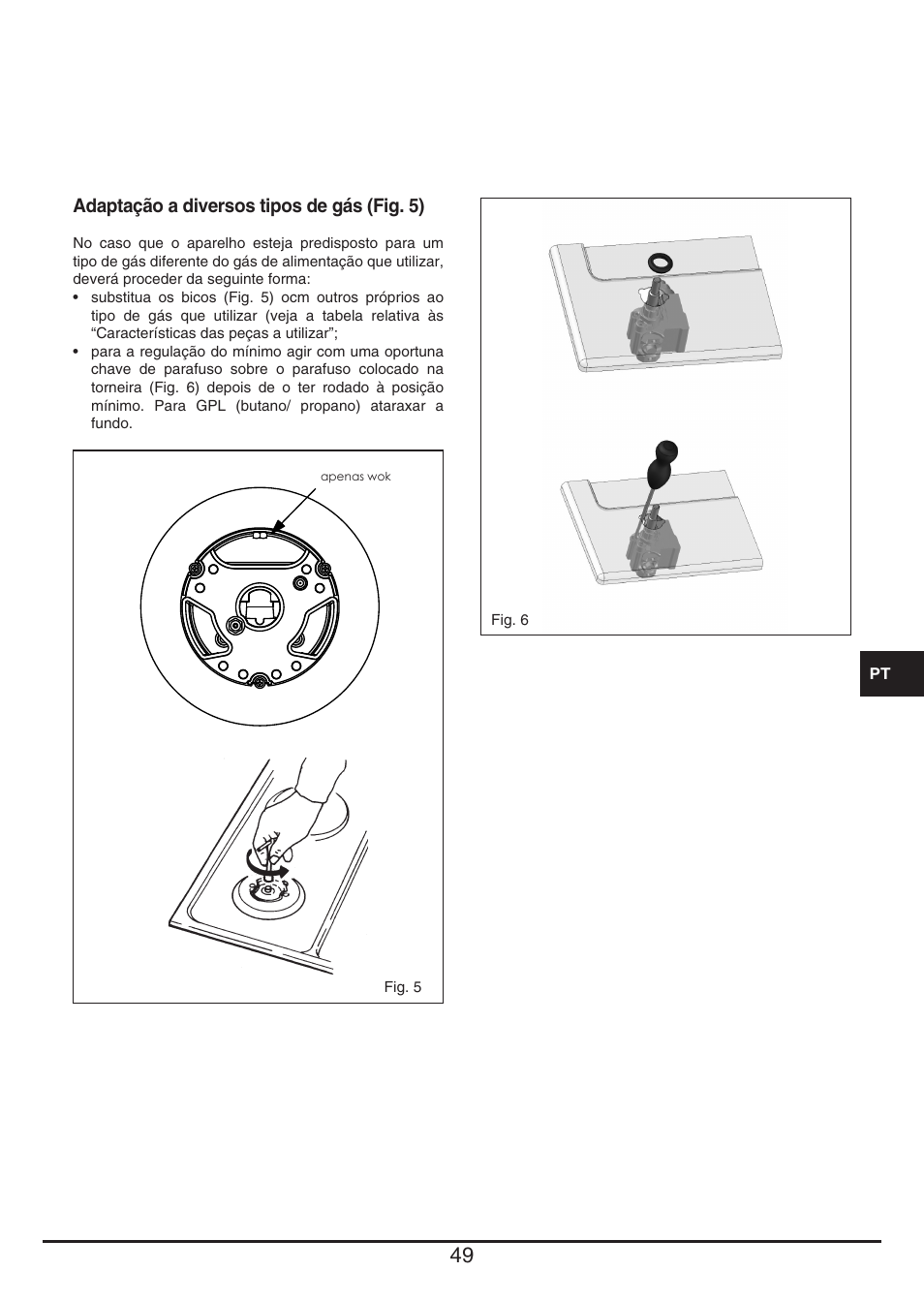 Fulgor Milano CPH 604 G User Manual | Page 49 / 52