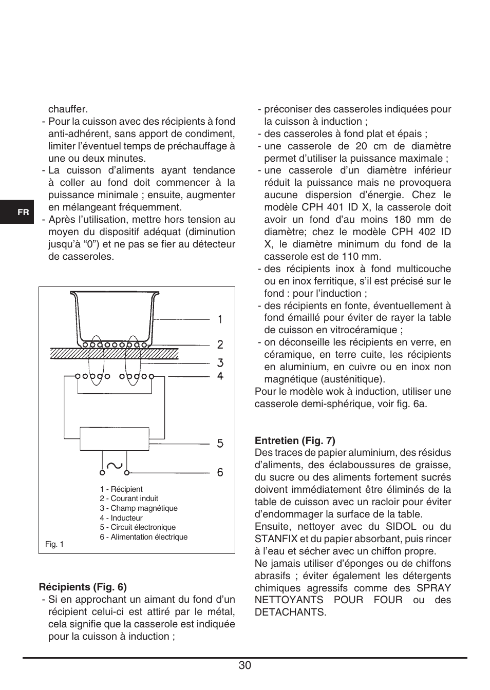 Fulgor Milano CPH 401 ID X User Manual | Page 30 / 80