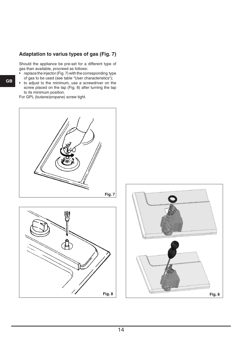 Fulgor Milano PH 302 G X User Manual | Page 14 / 48