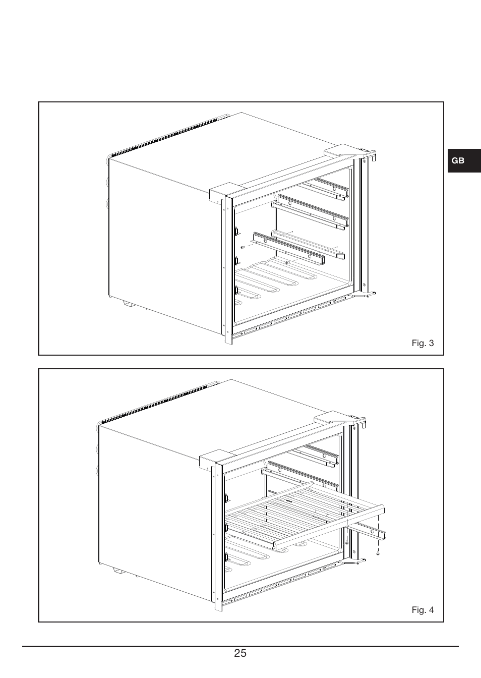 Fulgor Milano FWC 4524 TC User Manual | Page 25 / 88