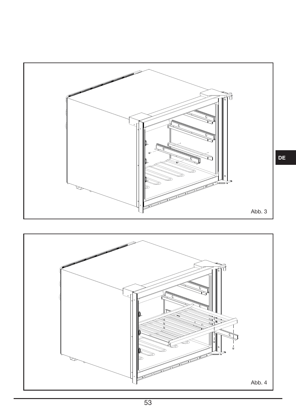 Fulgor Milano FWC 4524 TC User Manual | Page 53 / 88