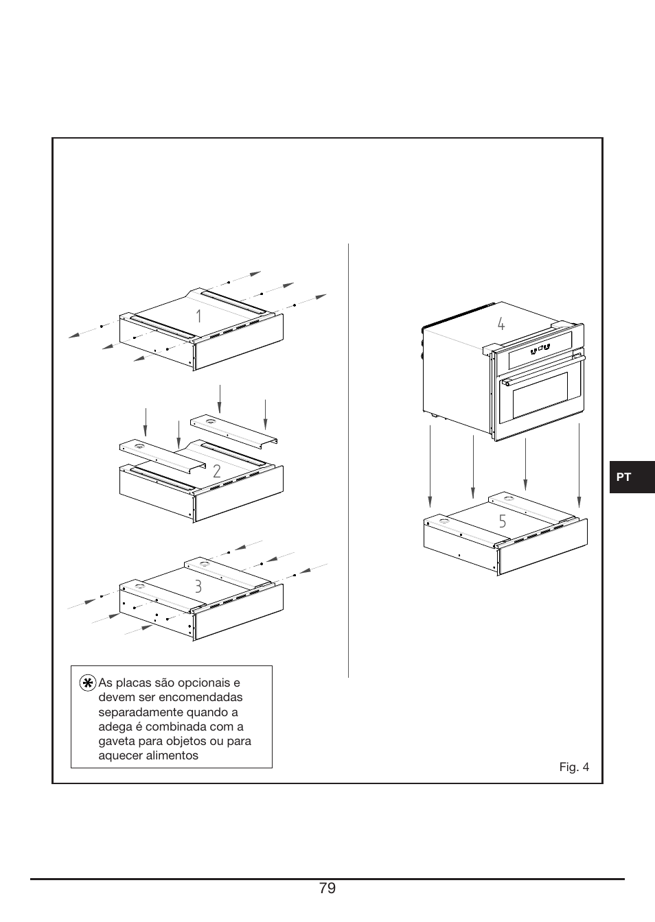 Fulgor Milano FWC 4524 TC User Manual | Page 79 / 88