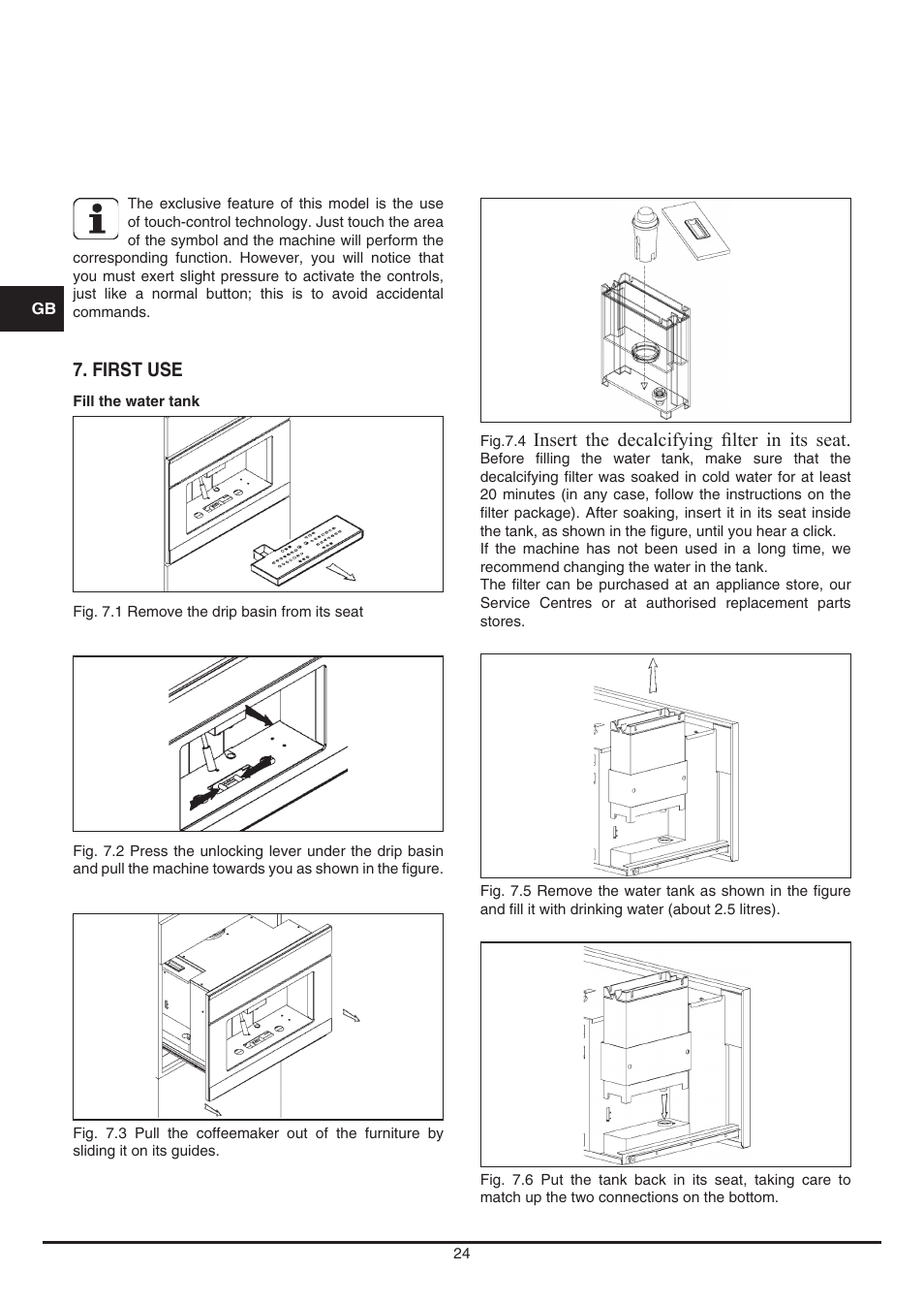 Fulgor Milano CCM 4509 TC User Manual | Page 24 / 96