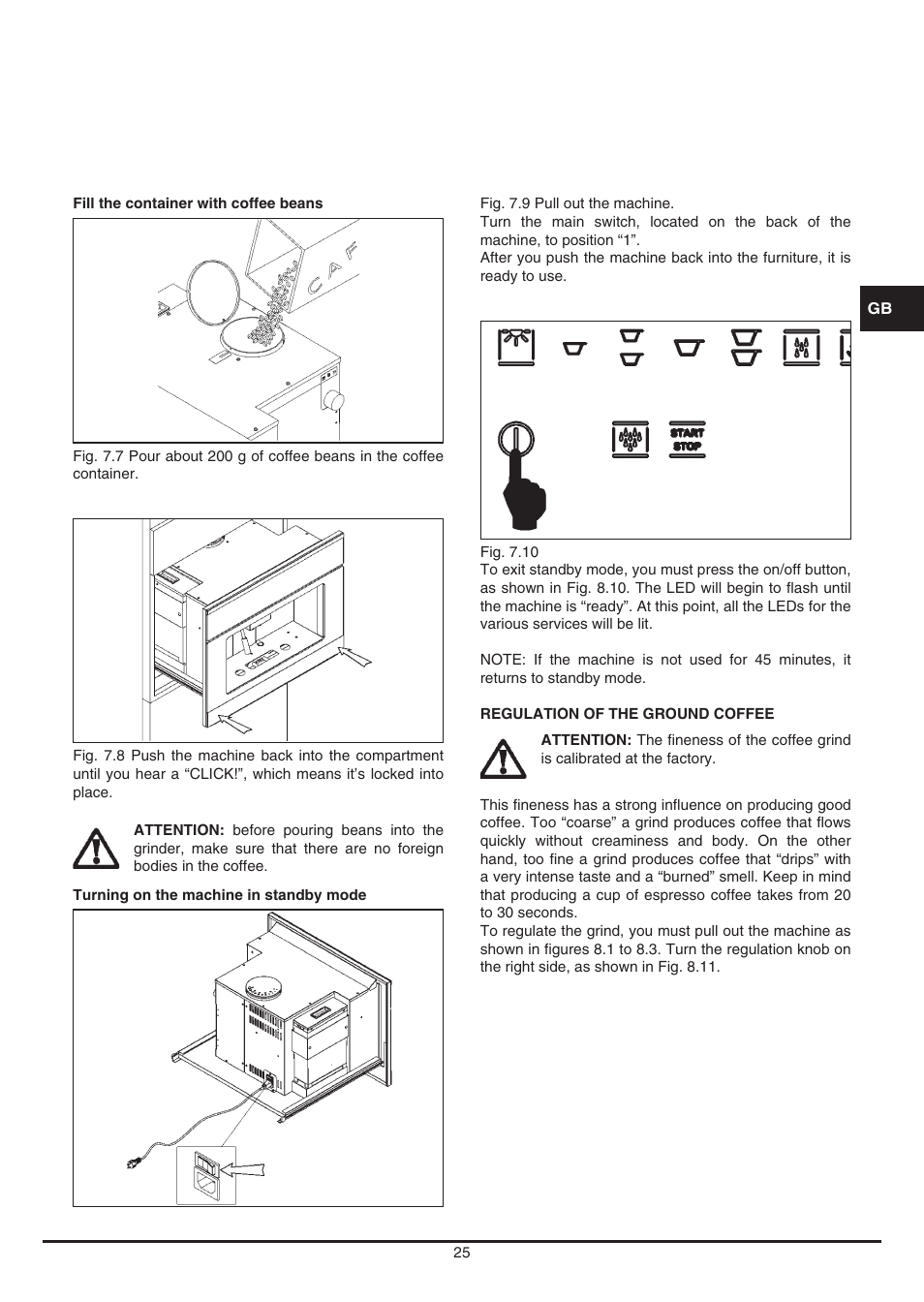 Fulgor Milano CCM 4509 TC User Manual | Page 25 / 96