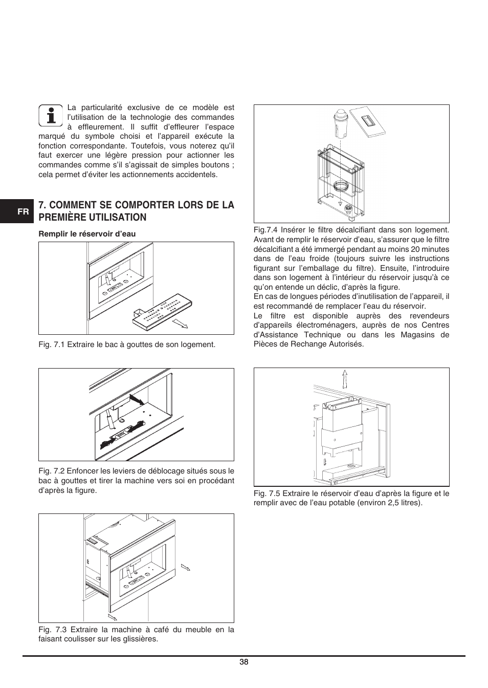 Fulgor Milano CCM 4509 TC User Manual | Page 38 / 96