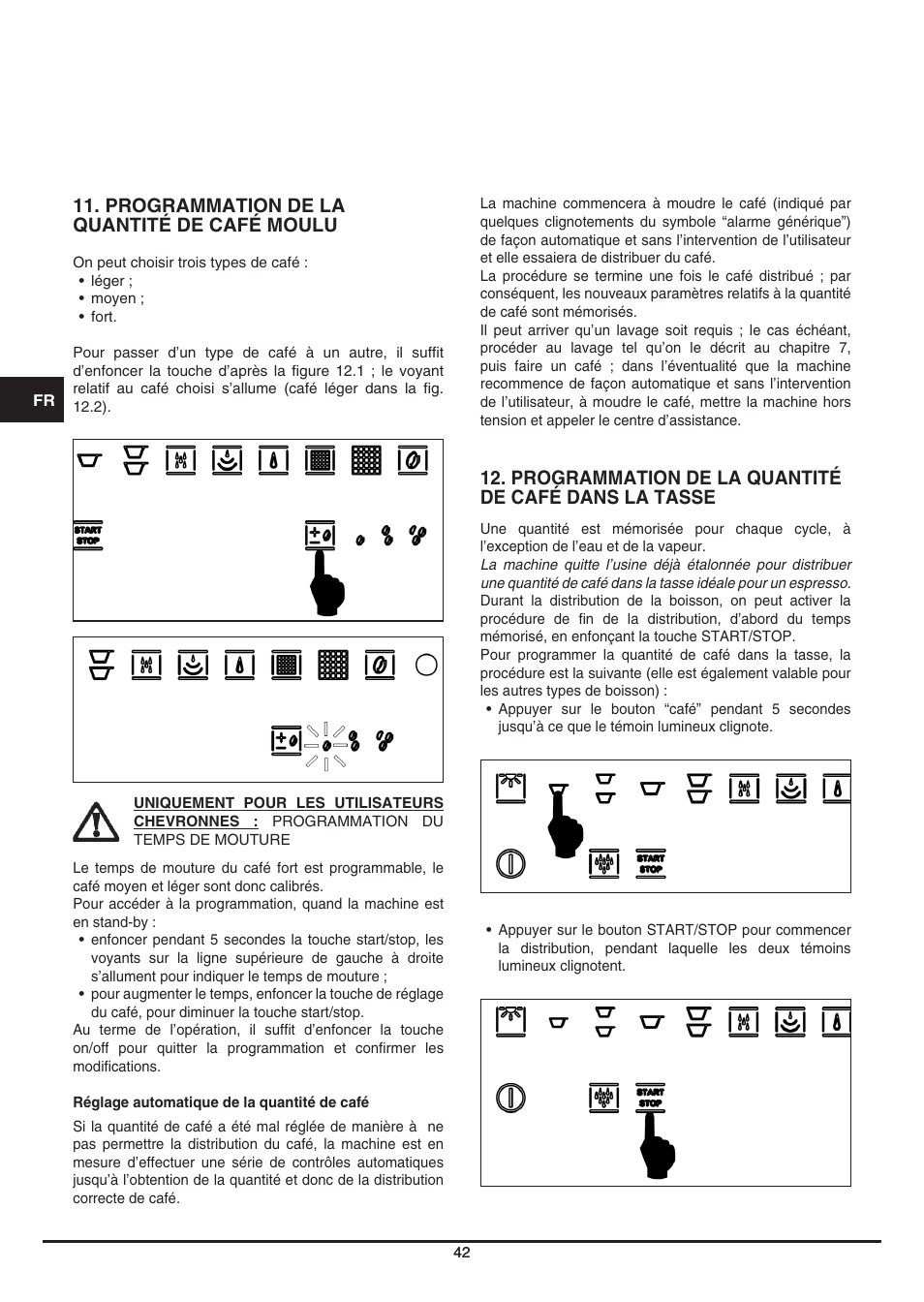 Fulgor Milano CCM 4509 TC User Manual | Page 42 / 96