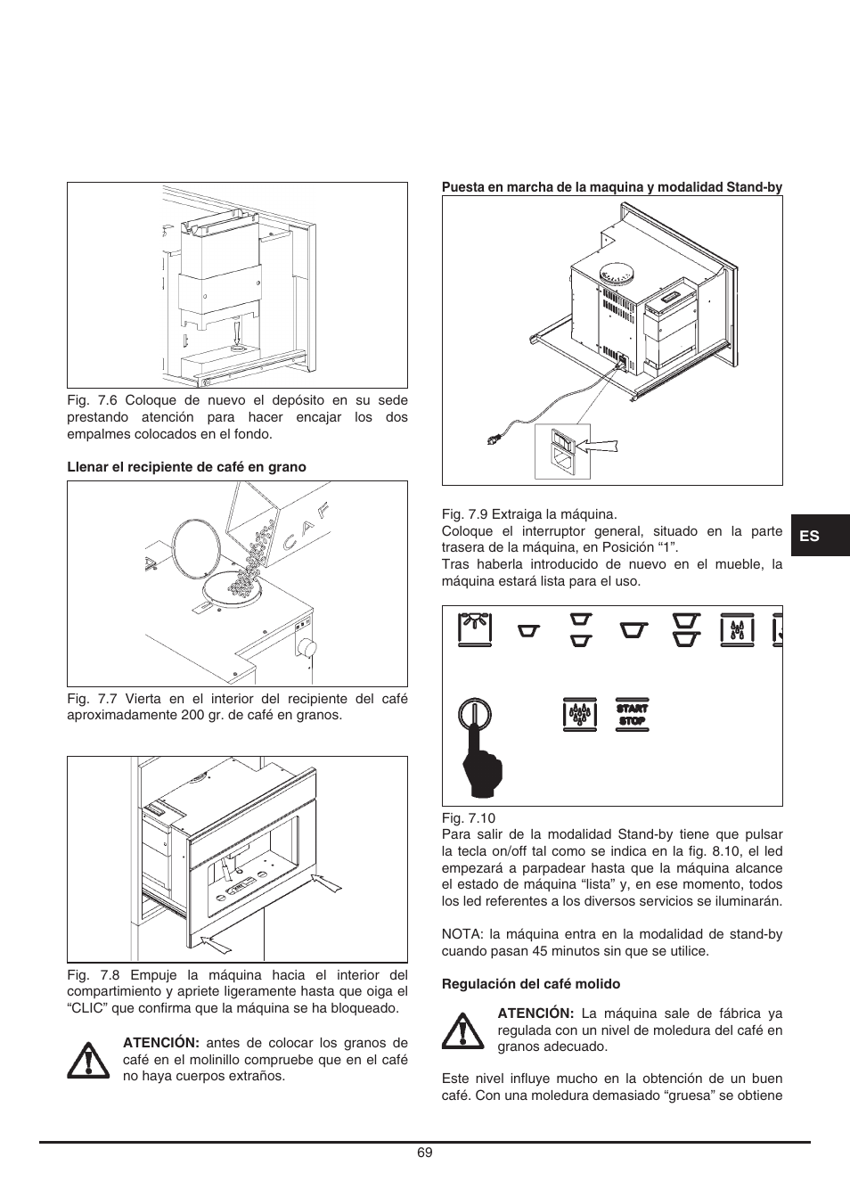 Fulgor Milano CCM 4509 TC User Manual | Page 69 / 96