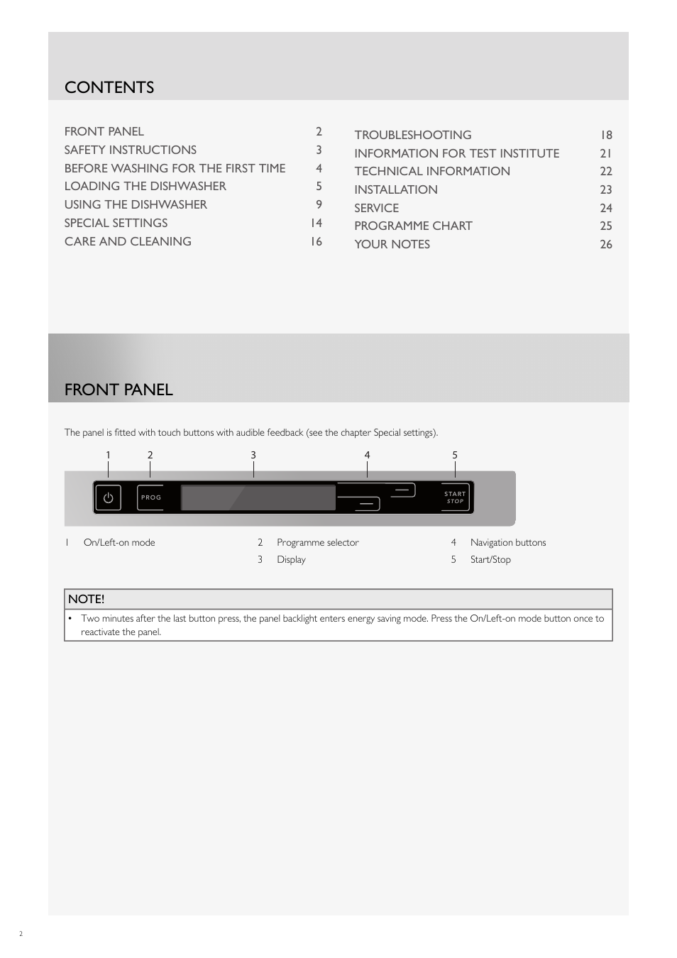 Fulgor Milano FDW9017 User Manual | Page 30 / 168