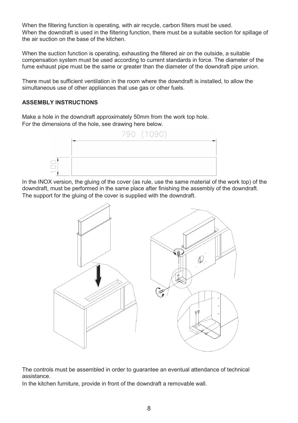 Fulgor Milano CHDD 9010 RC X User Manual | Page 11 / 32