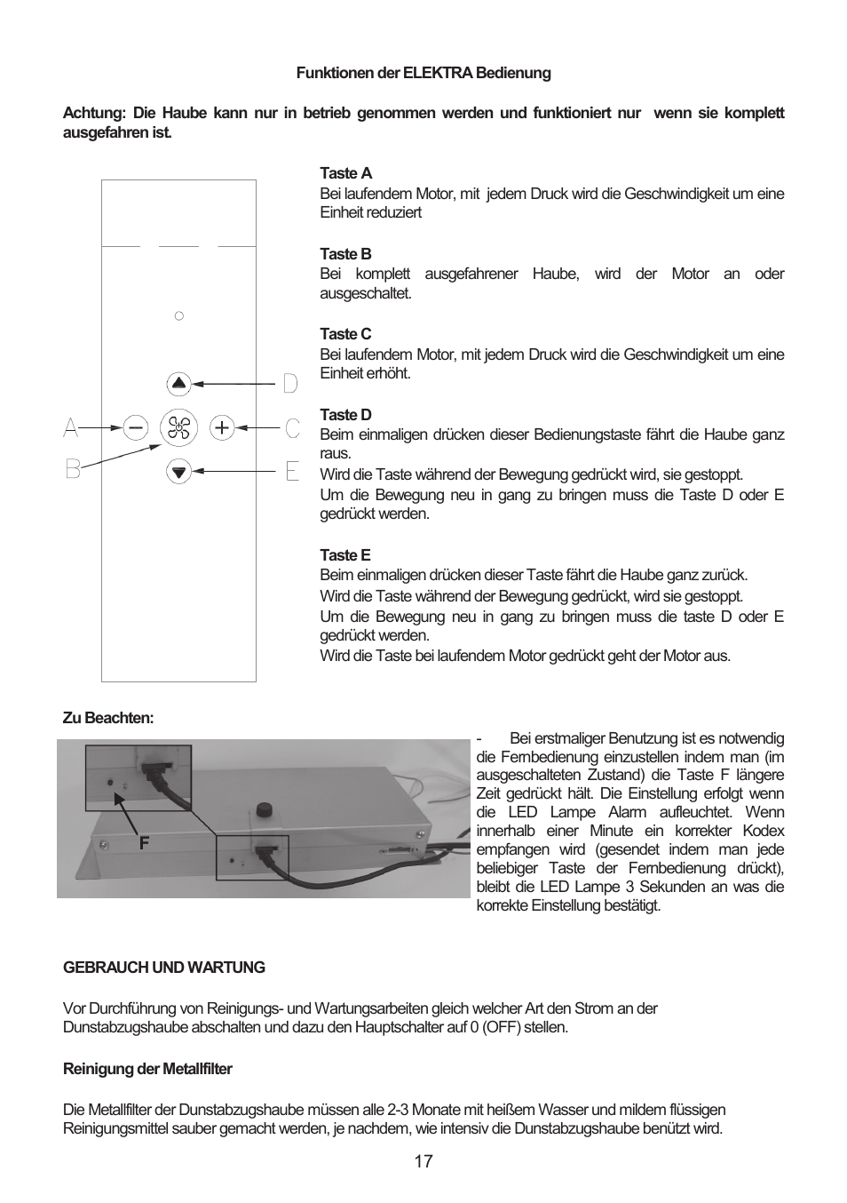 Fulgor Milano CHDD 9010 RC X User Manual | Page 20 / 32