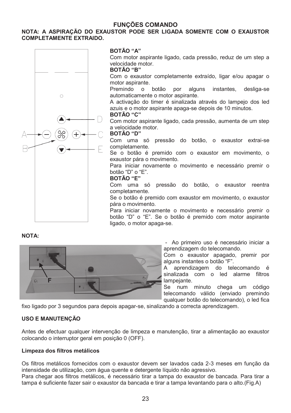 Fulgor Milano CHDD 9010 RC X User Manual | Page 26 / 32