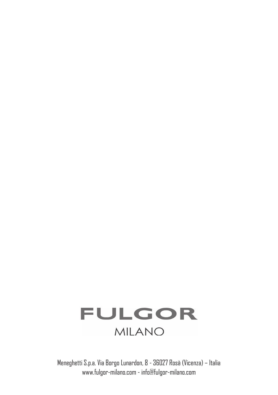 Fulgor Milano CHDD 9010 RC X User Manual | Page 32 / 32