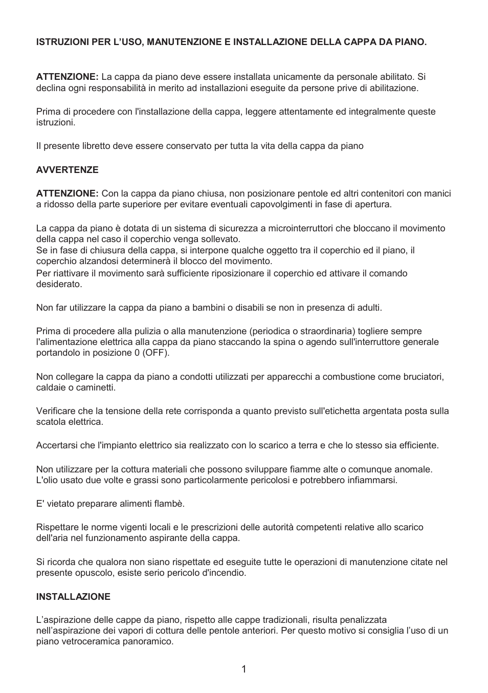 Fulgor Milano CHDD 9010 RC X User Manual | Page 4 / 32