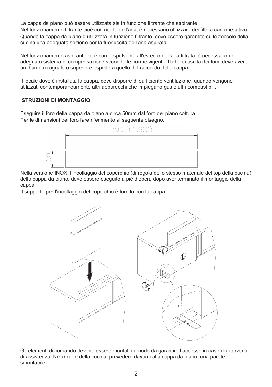 Fulgor Milano CHDD 9010 RC X User Manual | Page 5 / 32