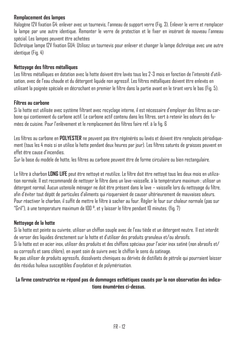 Fulgor Milano SHC 9011 RC X User Manual | Page 15 / 32