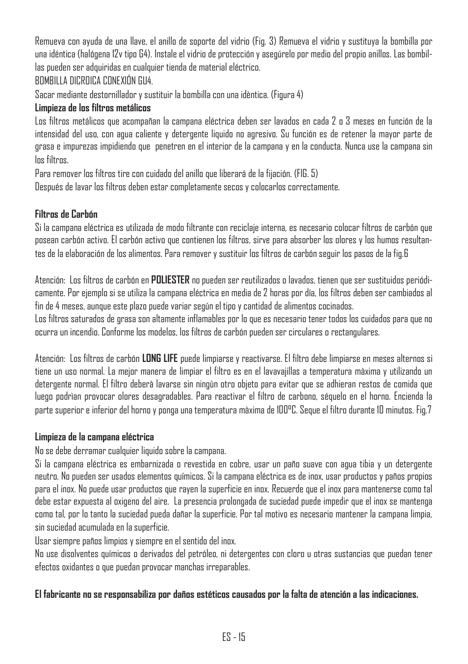 Fulgor Milano SHC 9011 RC X User Manual | Page 18 / 32