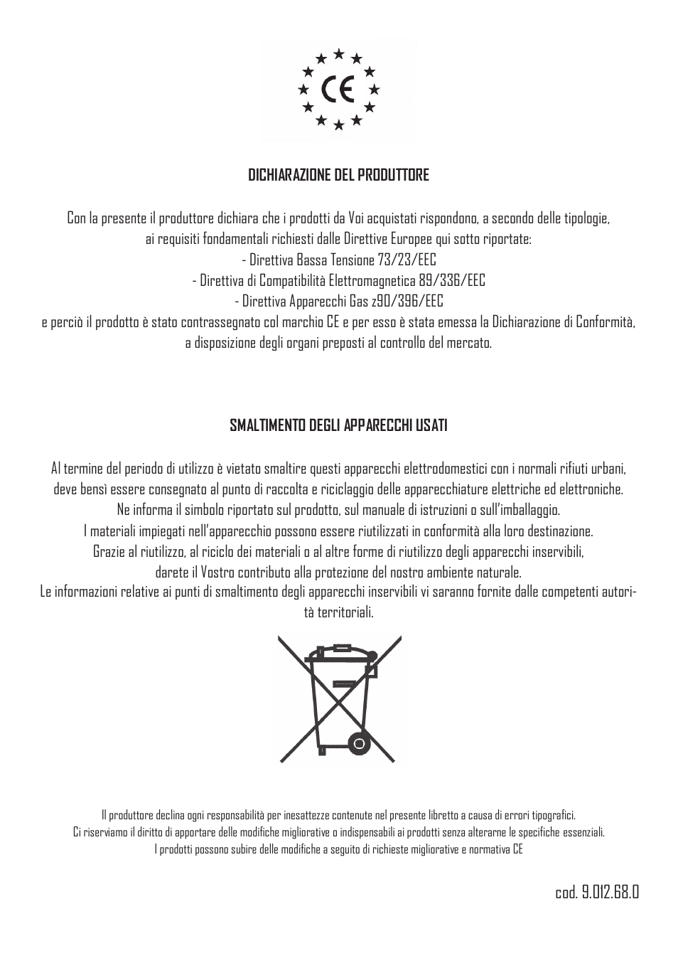 Fulgor Milano SHC 9011 RC X User Manual | Page 2 / 32