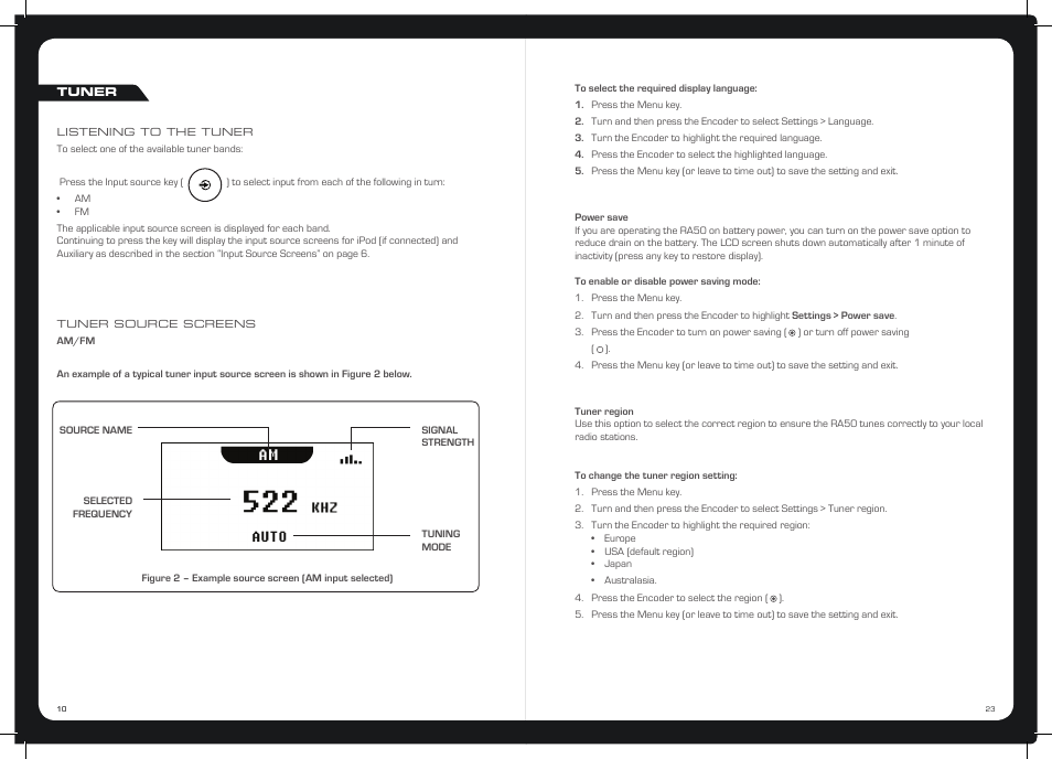 Fusion MS-RA50 User Manual | Page 10 / 16