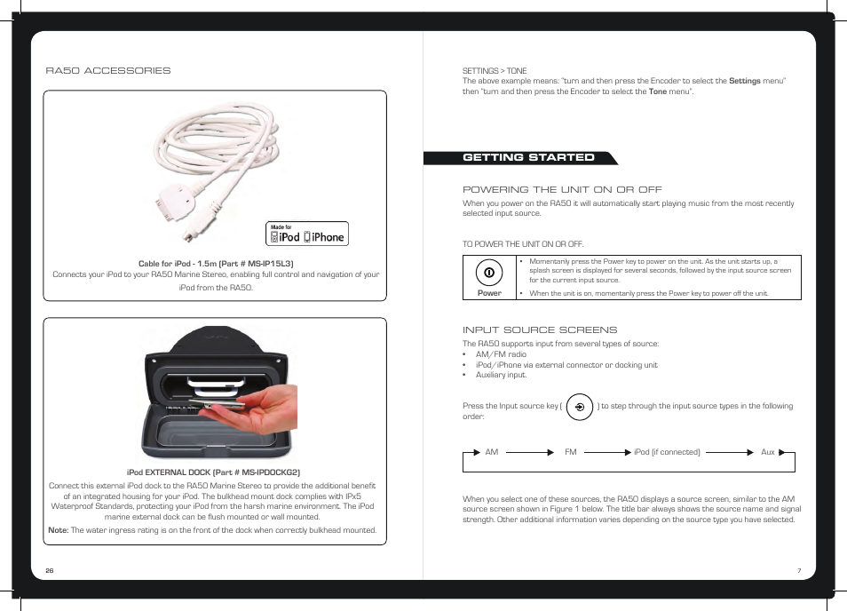 Fusion MS-RA50 User Manual | Page 7 / 16
