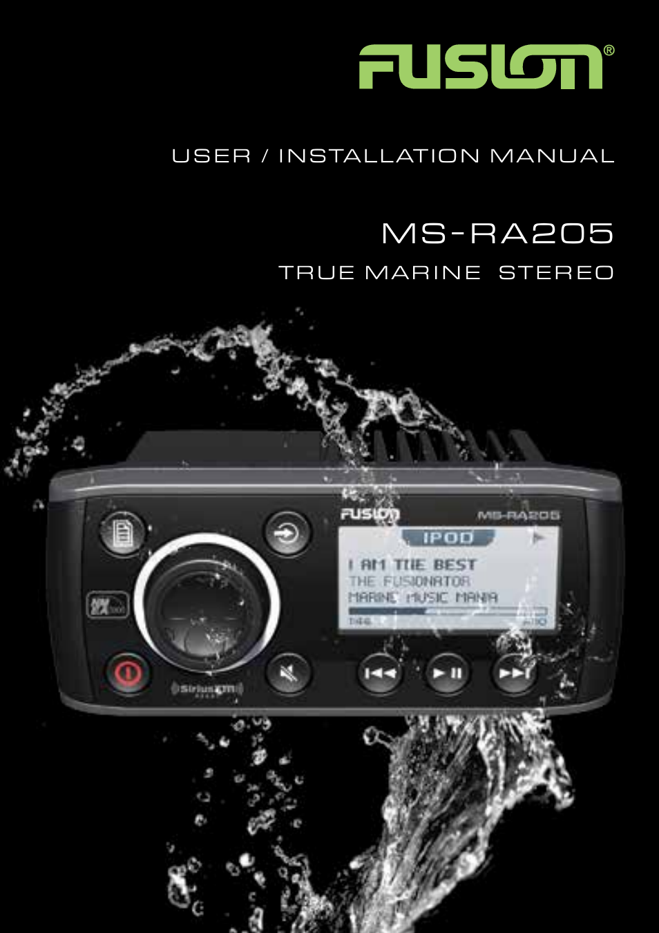 Fusion MS-RA205 User Manual | 32 pages