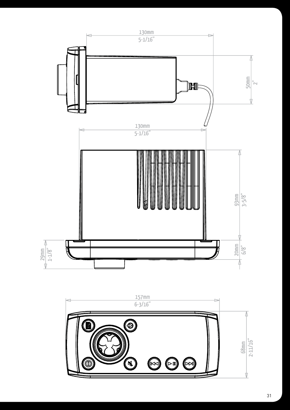 Fusion MS-RA205 User Manual | Page 31 / 32