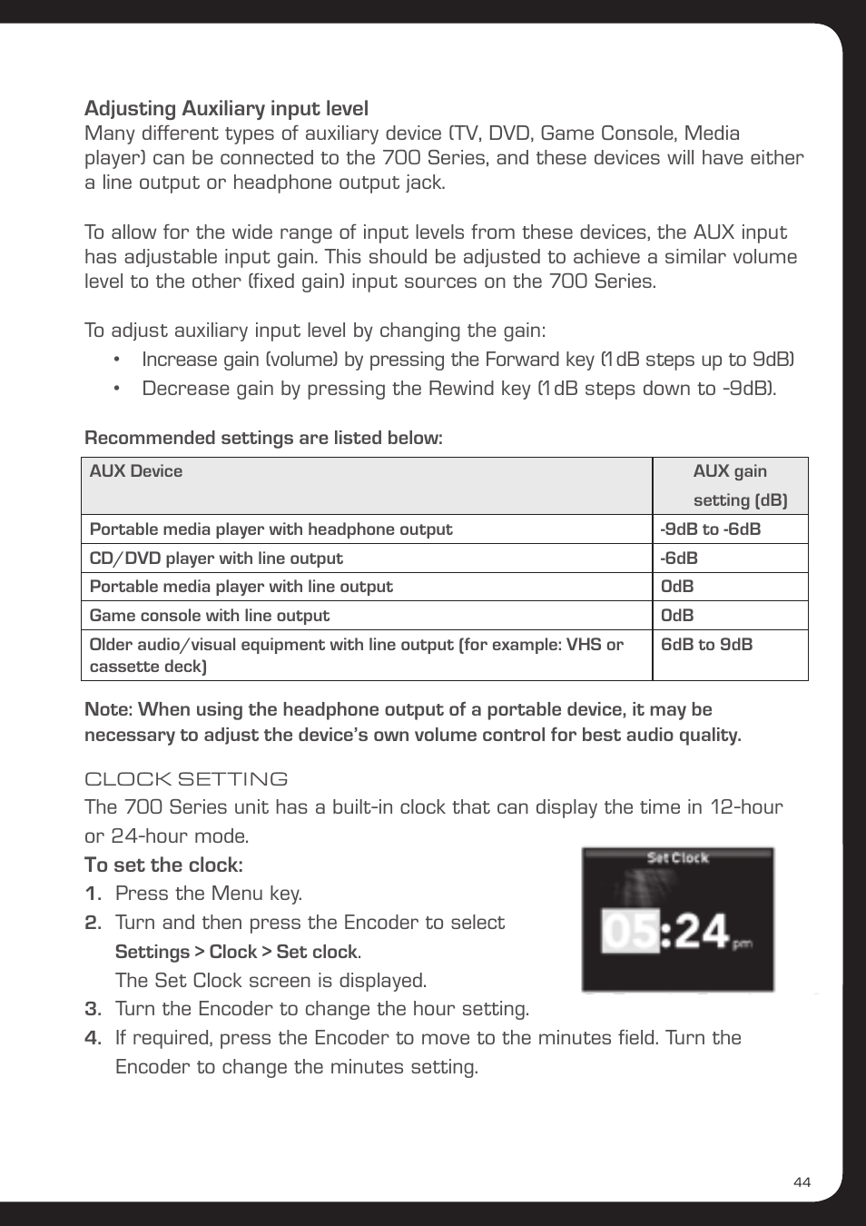 Fusion MS-AV700i User Manual | Page 45 / 68