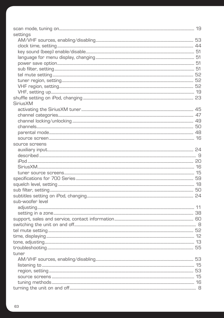 Fusion MS-AV700i User Manual | Page 64 / 68