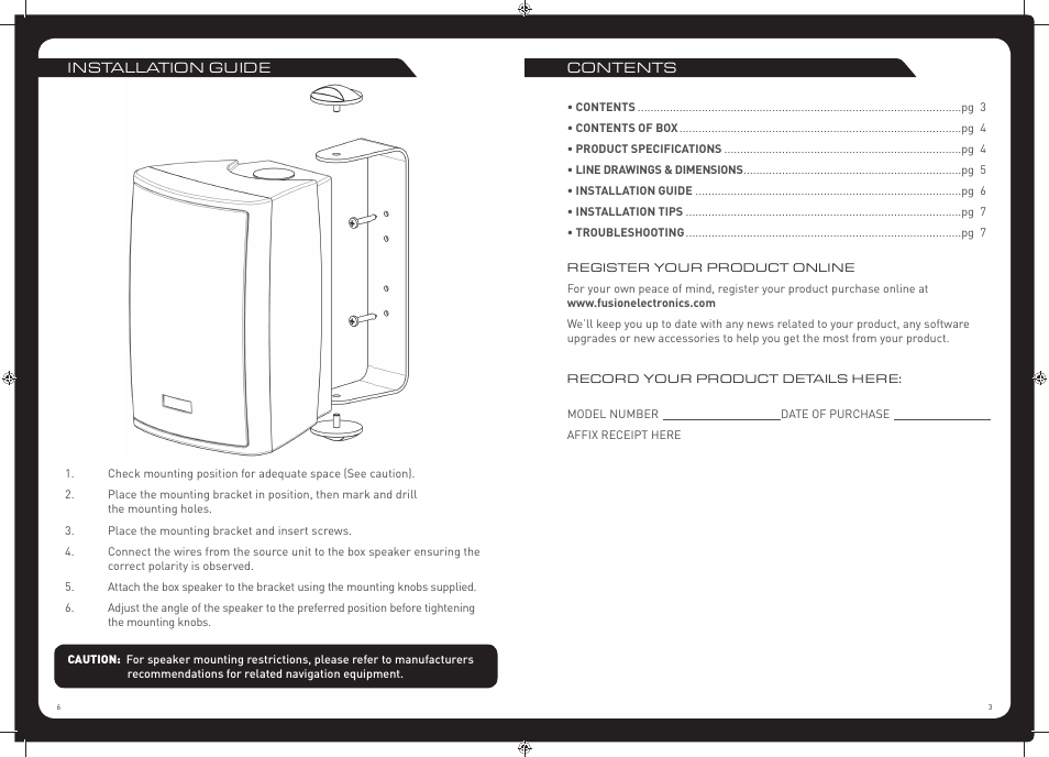 Fusion MS-OS420 User Manual | Page 3 / 4