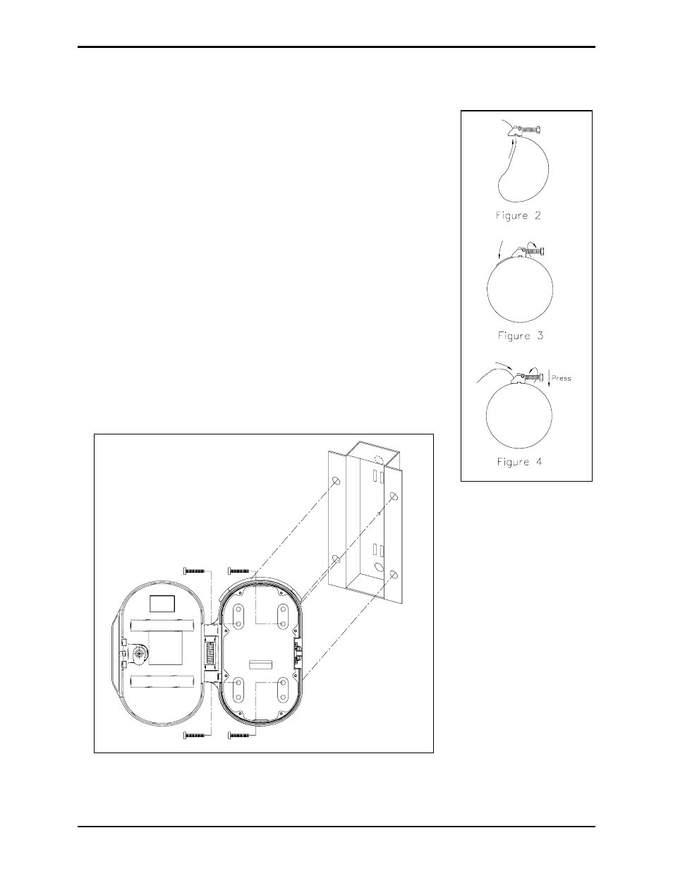 Enclosure mounting | GAI-Tronics 232-001 Pole Mounting Kit User Manual | Page 2 / 3