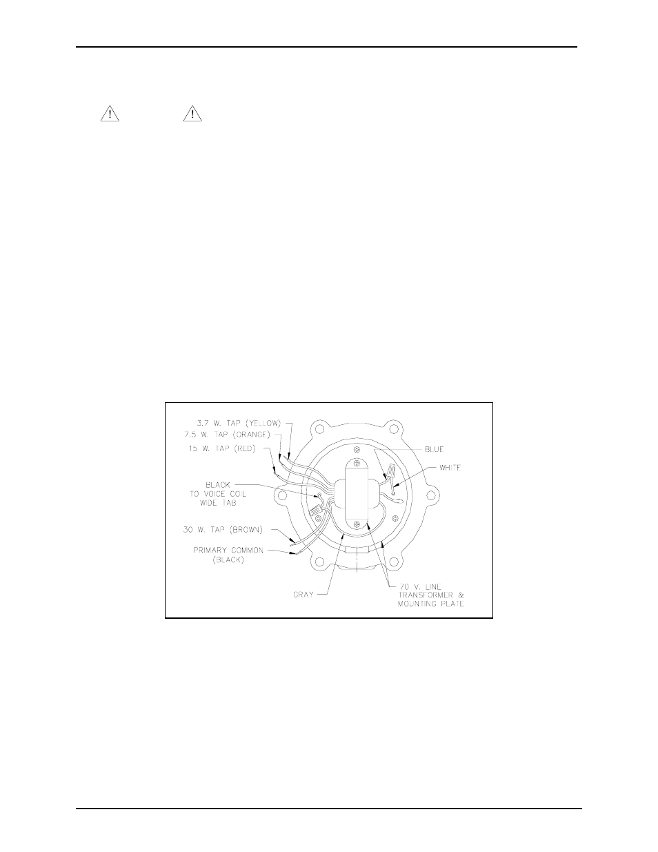 Voice coil replacement for 13315 series drivers, Cleaning the magnetic gap | GAI-Tronics 13411-001 and 13411-002 Replacement Voice Coil / Diaphragm Assemblies User Manual | Page 3 / 5