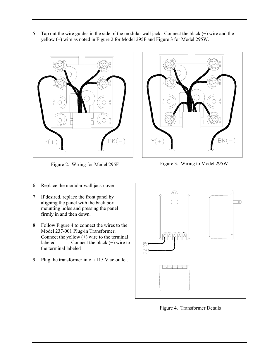 GAI-Tronics 237-001 Plug-in Power Supply for Telephones User Manual | Page 3 / 3