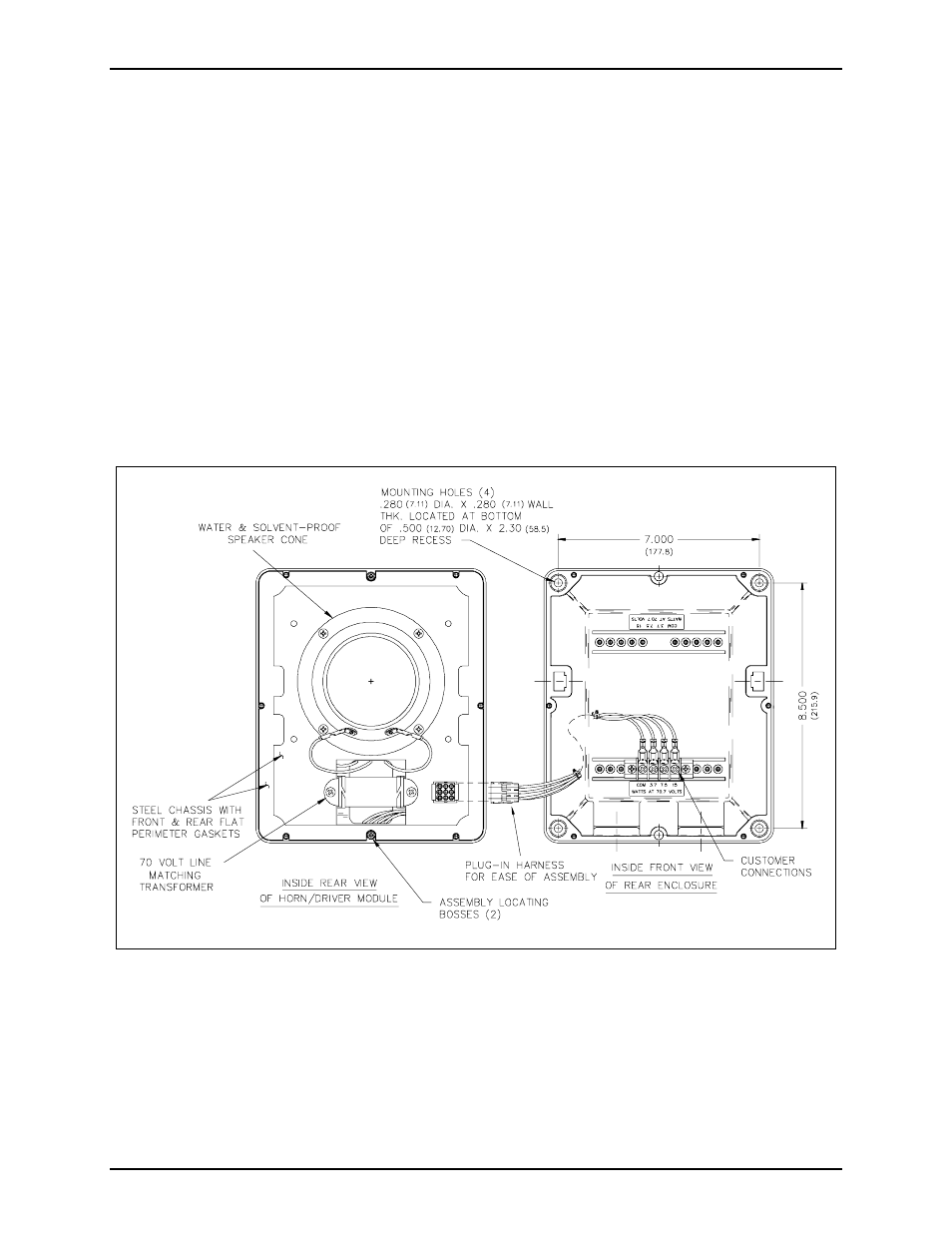 GAI-Tronics 13350 Integral Loudspeakers User Manual | Page 3 / 5