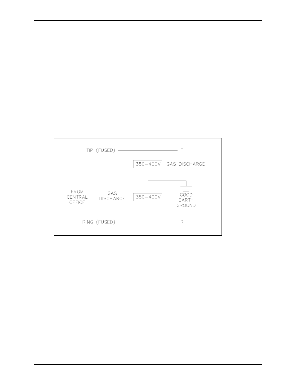 Lightning protection | GAI-Tronics 263-000 Isolation Barrier Unit (I.S. Phone) User Manual | Page 10 / 14