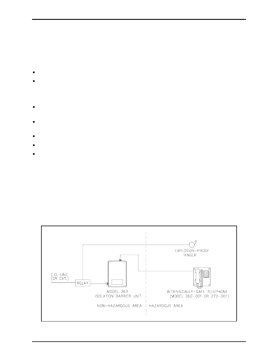 Installation, Installation guidelines, Installation of the ibu | GAI-Tronics 263-000 Isolation Barrier Unit (I.S. Phone) User Manual | Page 2 / 14