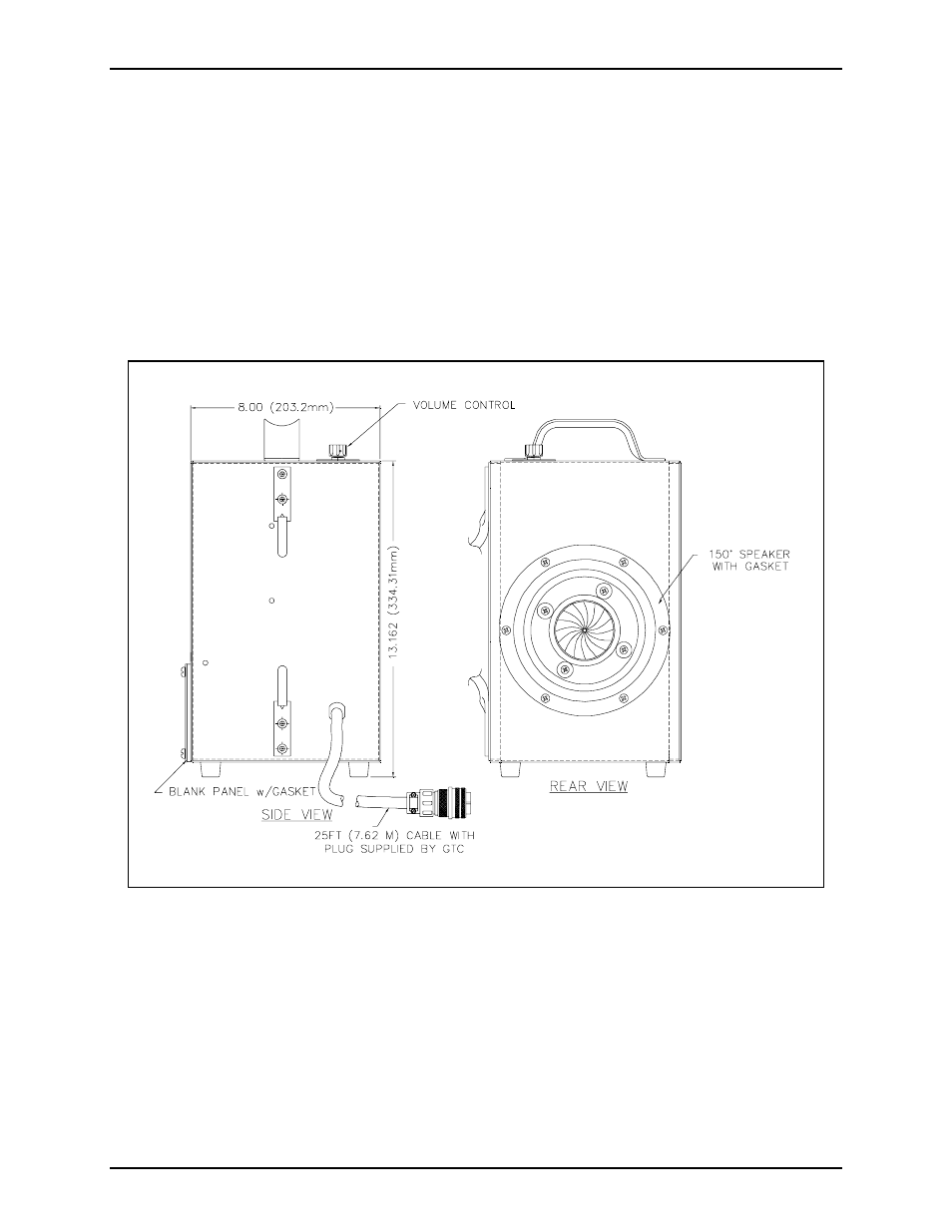 Installation | GAI-Tronics 774-001 Portable Station Enclosure (Page/Party) User Manual | Page 2 / 5