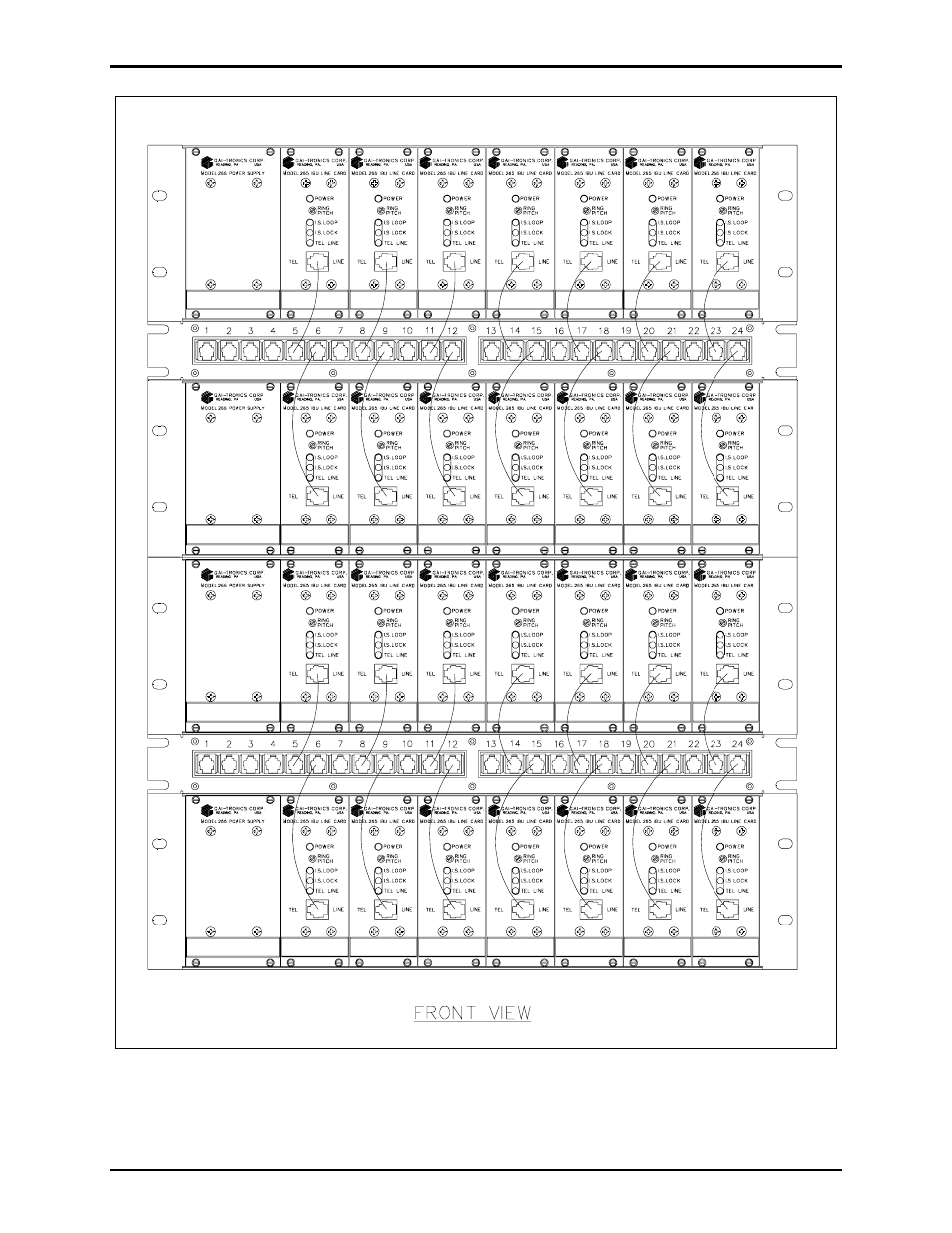 GAI-Tronics 265-001 Intrinsically-Safe Telephone Rack-Mount System User Manual | Page 3 / 14