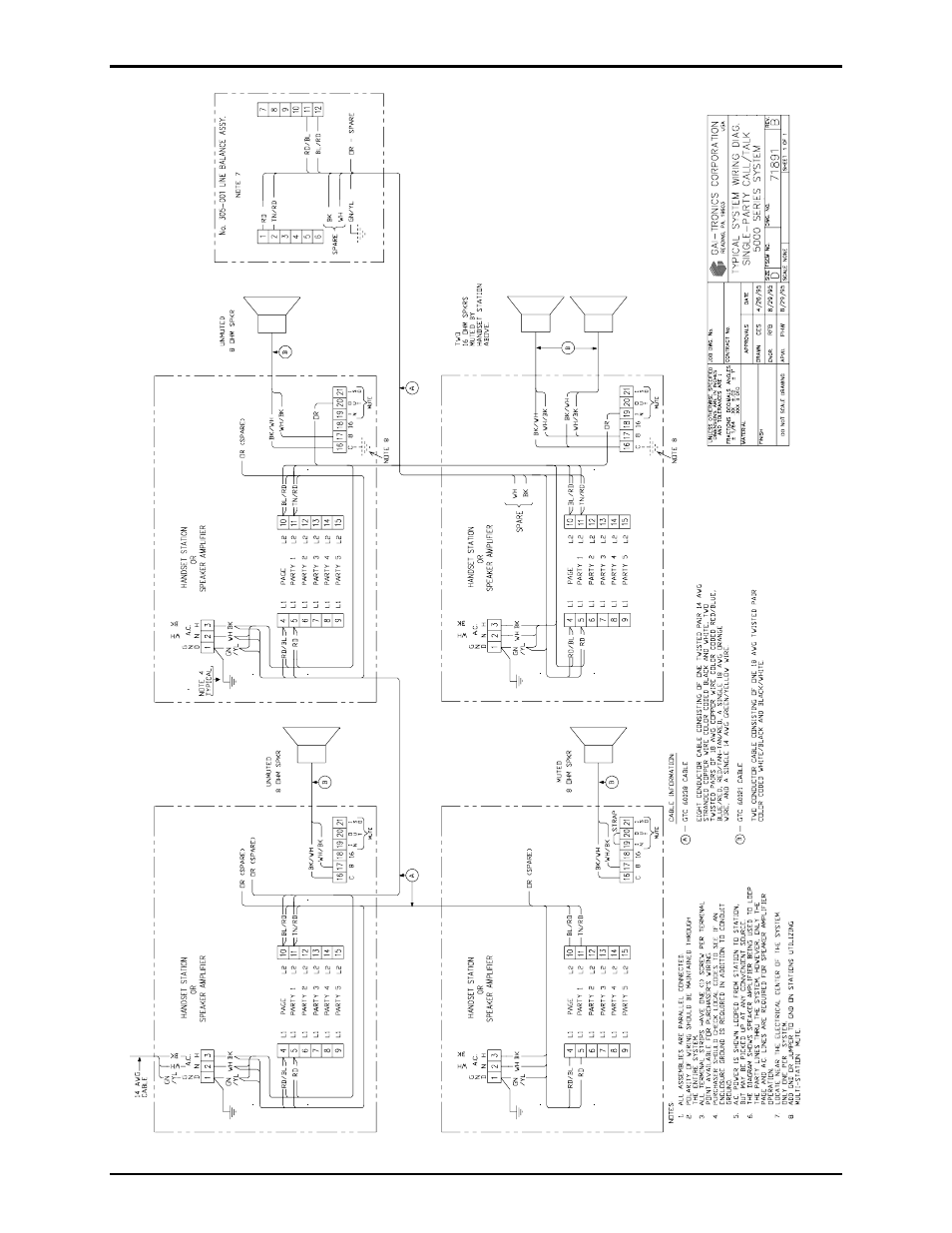 GAI-Tronics Call/Talk Installation of Call/Talk Systems User Manual | Page 9 / 10