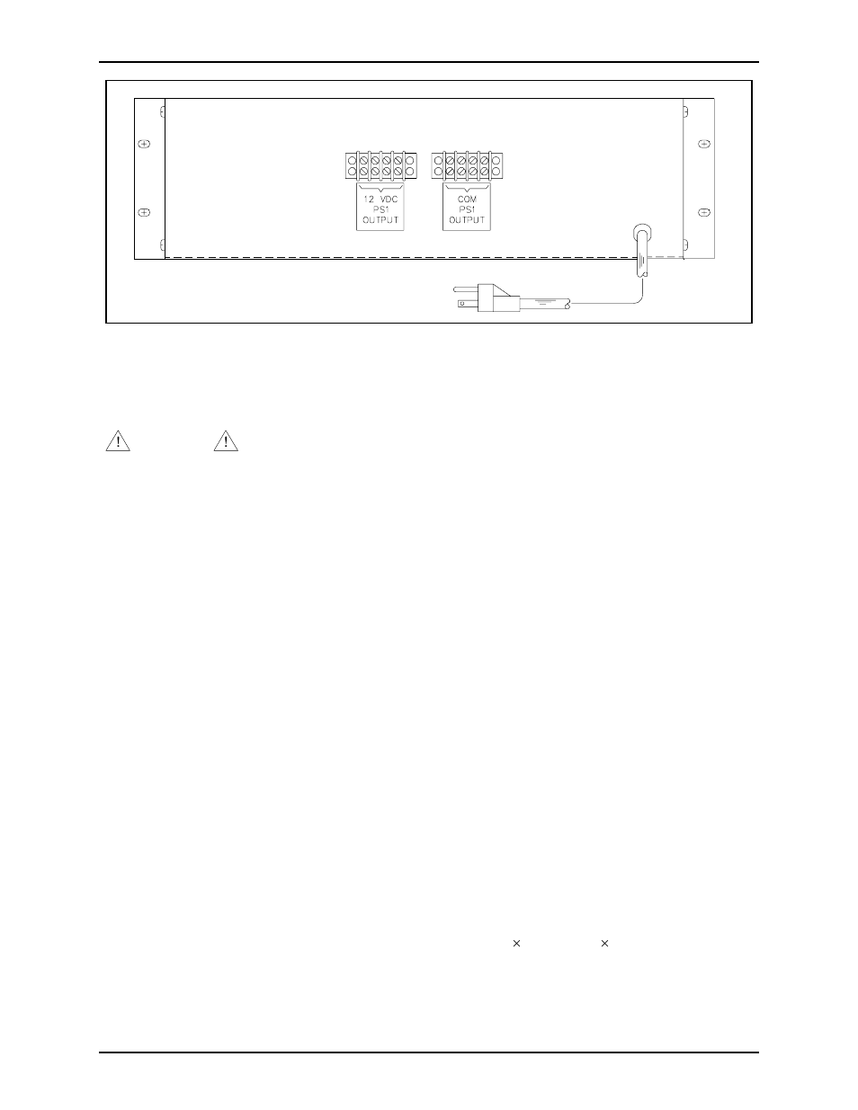 Installation, Specifications | GAI-Tronics F95090E 12 V DC @ 8.3 A Rack-Mount Power Supply User Manual | Page 2 / 2