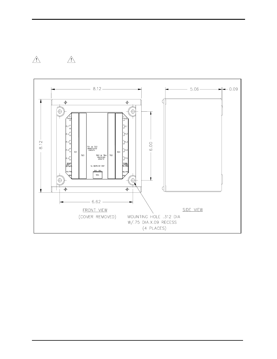 GAI-Tronics 10434-202 Building Entrance Protection Barrier User Manual | Page 2 / 3