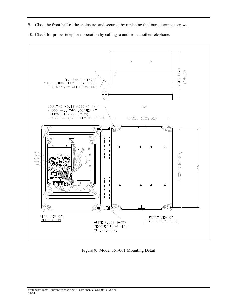 GAI-Tronics 226-002 Div. 2 Industrial Telephons User Manual | Page 12 / 16