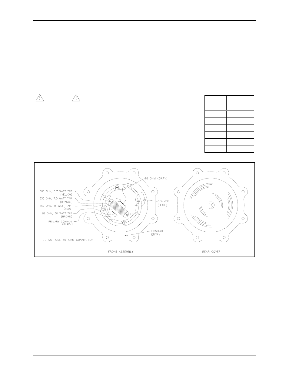 Electrical connection, Specifications | GAI-Tronics 13310-201 Explosion-proof Drivers User Manual | Page 2 / 3