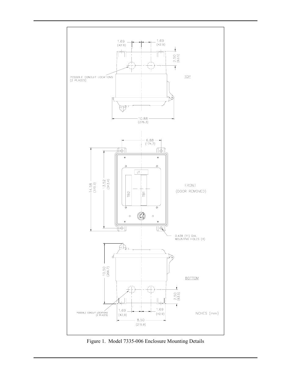 GAI-Tronics 7335-006 Multi-Party Outdoor Non-Metallic Amplifier Enclosure (CE Mark) User Manual | Page 3 / 8