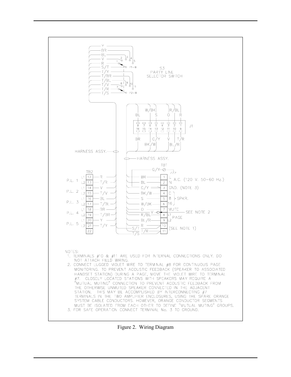 GAI-Tronics 7335-006 Multi-Party Outdoor Non-Metallic Amplifier Enclosure (CE Mark) User Manual | Page 5 / 8