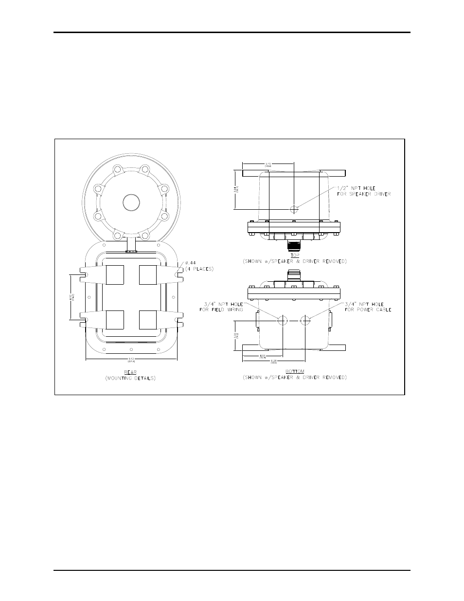 Mounting | GAI-Tronics 400-001 RigCom Stations User Manual | Page 4 / 23