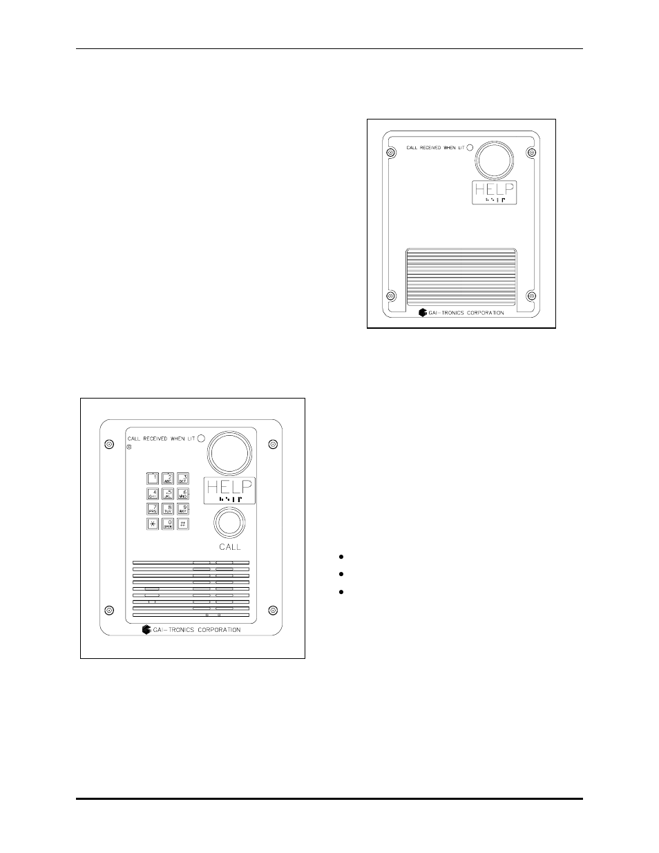 GAI-Tronics 293-103 S.M.A.R.T. Externally Powered Emergency Phones User Manual | Page 6 / 21