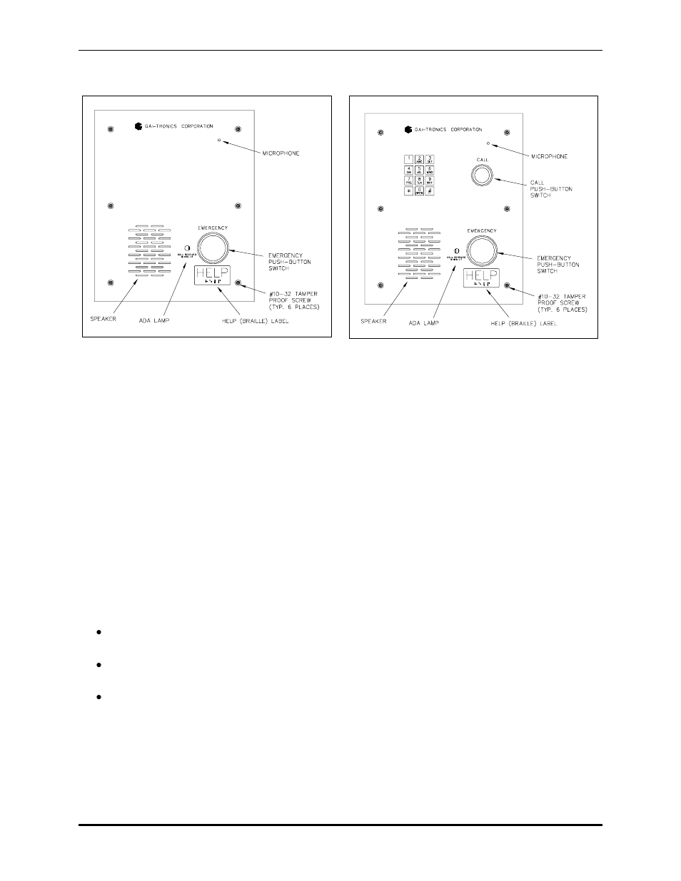 GAI-Tronics 293-103 S.M.A.R.T. Externally Powered Emergency Phones User Manual | Page 8 / 21