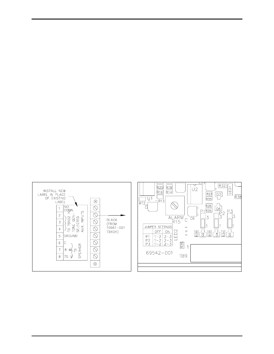 Card rack installation | GAI-Tronics 69460-001 Crew's Quarters Muting Card for Centra-Page Systems User Manual | Page 3 / 6